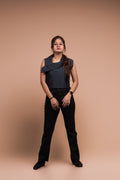 Structured Silk Top