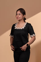 Black Statement Top
