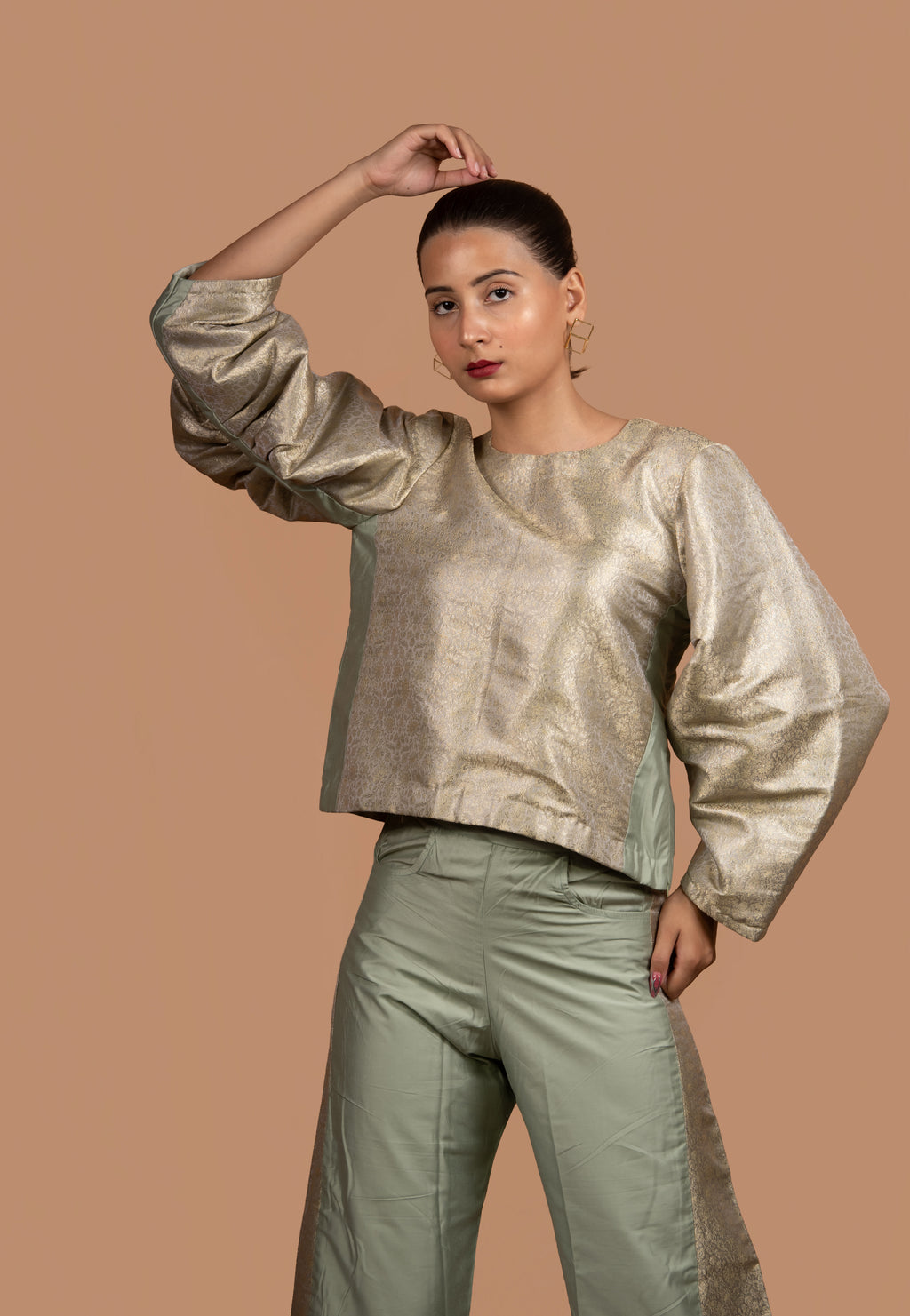 Banarasi Silk Brocade Set
